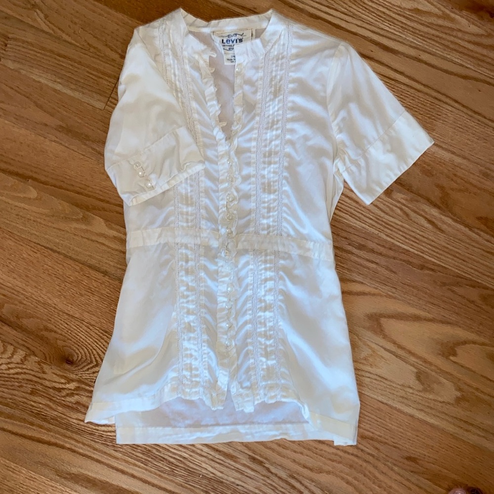 Levi’s EUC boho blouse
